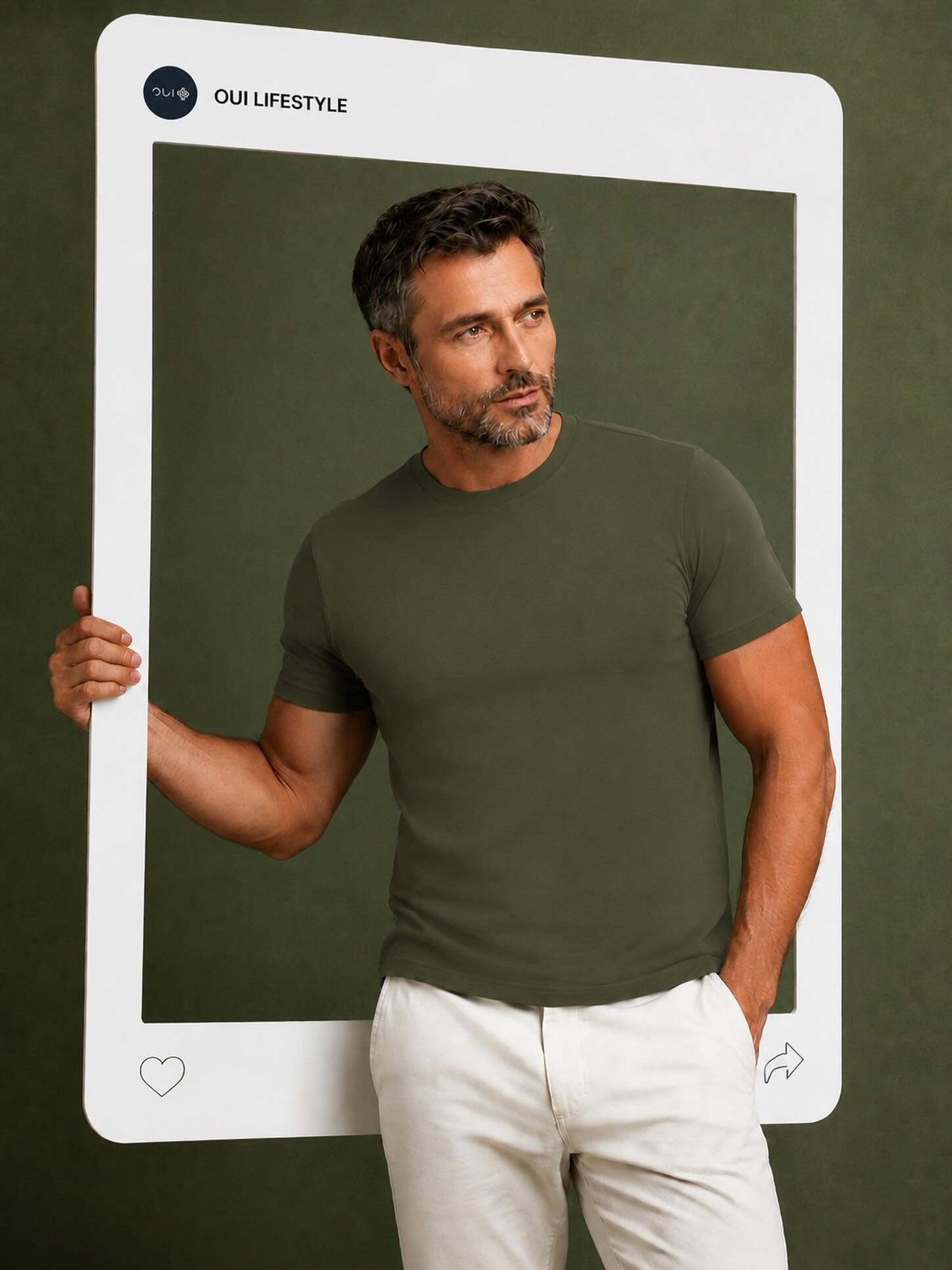 Camiseta Urban Confort Verde