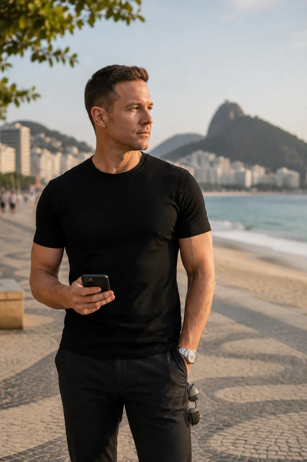 Camiseta Urban Confort Preta