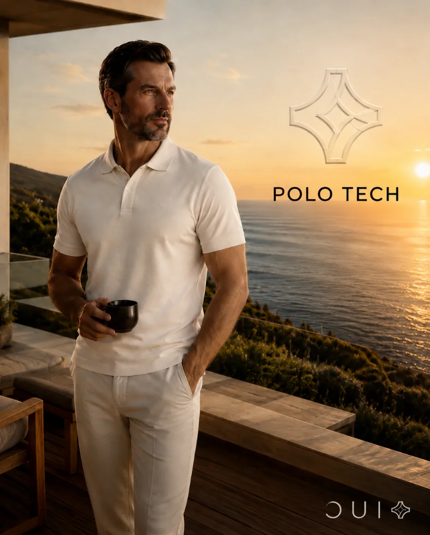 Polo Tech Off White